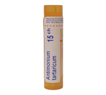 ANTIMONIUM TARTARICUM 15 CH
